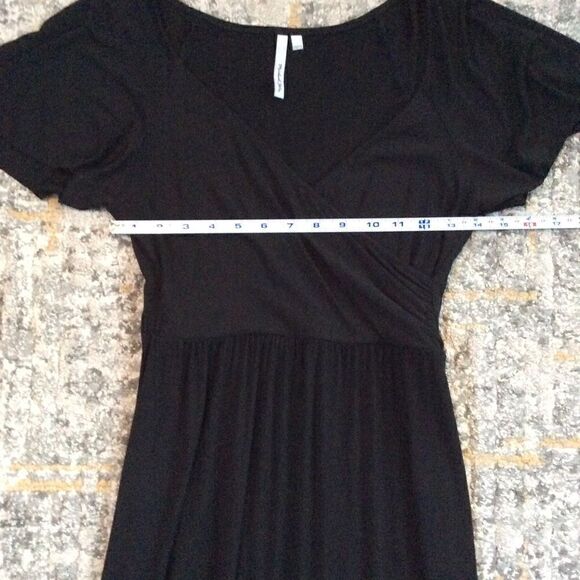 MICHAEL STARS FLUTTER SLEEVE DRESS! SO SOFT! SZ 0 - Picture 3 of 9